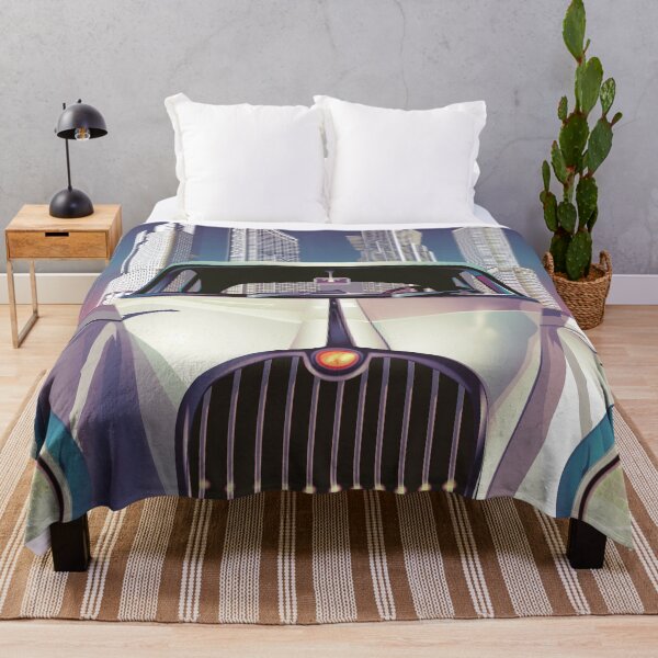 Item preview, Car in cityscape - 80 esthetics art designed and sold by AlexSin.