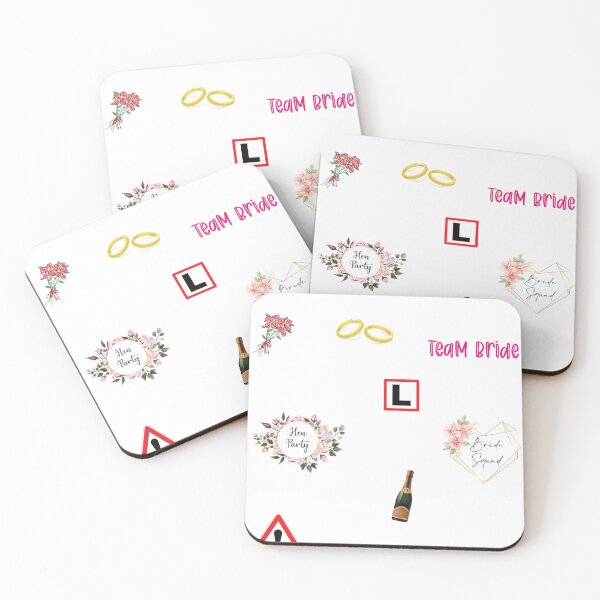 Item preview, Hen Party - team bride - bride squad designed and sold by Quills-Nest.