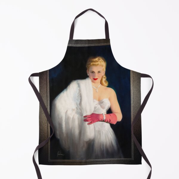 Item preview, White Mink and Diamonds by Art Frahm Sophisticated Glamour Remastered Vintage Art designed and sold by Xzendor7 Digital Art Creations.