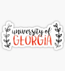 UGA Sticker