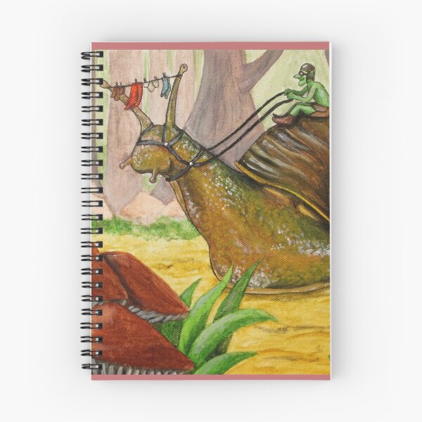 Item preview, Snail caravan designed and sold by sloeilustracion.