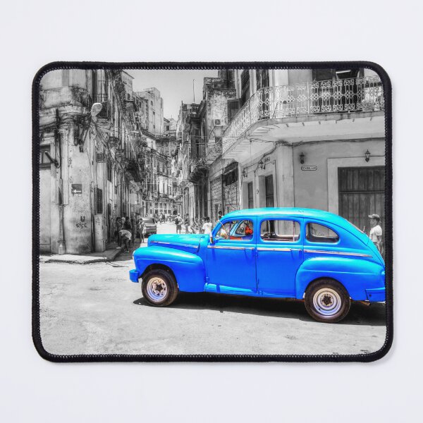 Item preview, Blue Car, Havana, Cuba, designed and sold by Paul Thompson Photography.