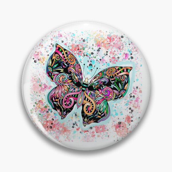 Artikelvorschau, ZenDoodle-Schmetterling entworfen und verkauft von OByD.