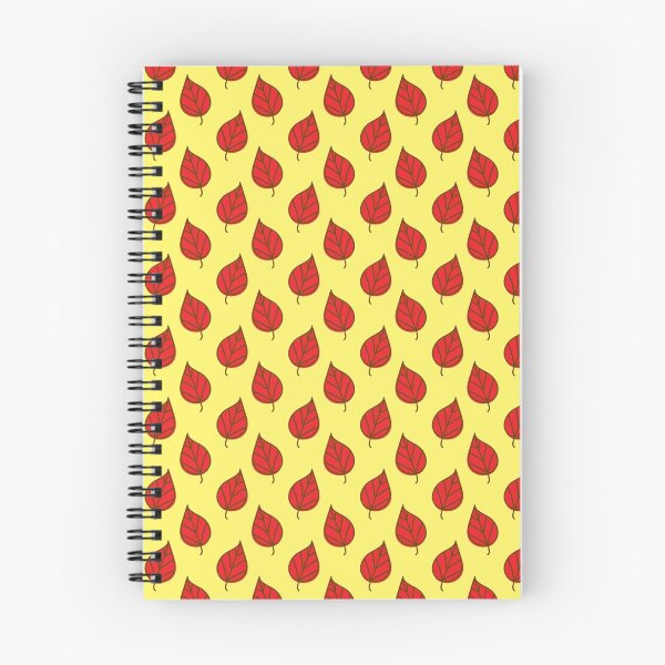 Item preview, Red Leaf Yellow Pattern designed and sold by SaradaBoru.