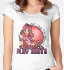 Bad Girls Play Darts Women's Fitted Scoop T-Shirt