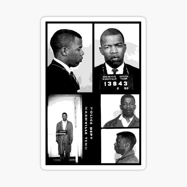 John Lewis American Hero Sticker