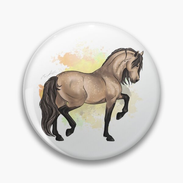 Item preview, Buckskin horse (product preview) designed and sold by PawWebDesign.