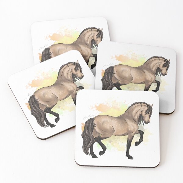 Item preview, Buckskin horse (product preview) designed and sold by PawWebDesign.