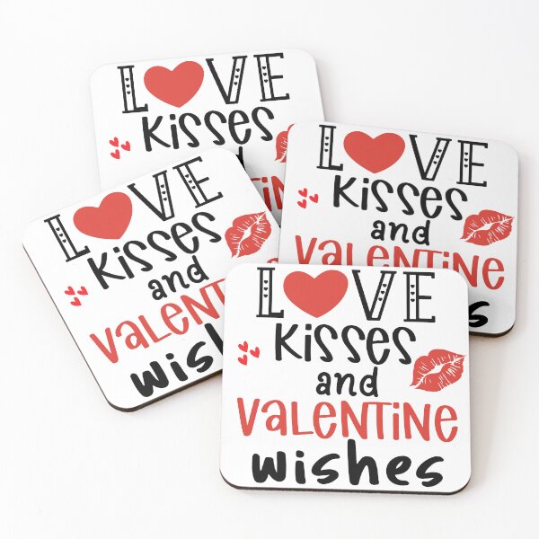 Item preview, love kisses and valentine wishes. designed and sold by Waternez.