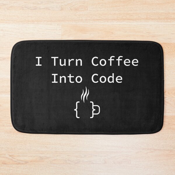 Item preview, I turn coffee into code designed and sold by yoshra.