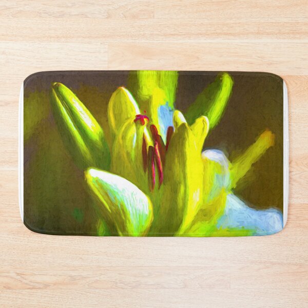 Item preview, Yellow Lily Painting designed and sold by Pravine Chester.