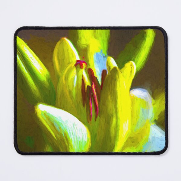 Item preview, Yellow Lily Painting designed and sold by Pravine Chester.