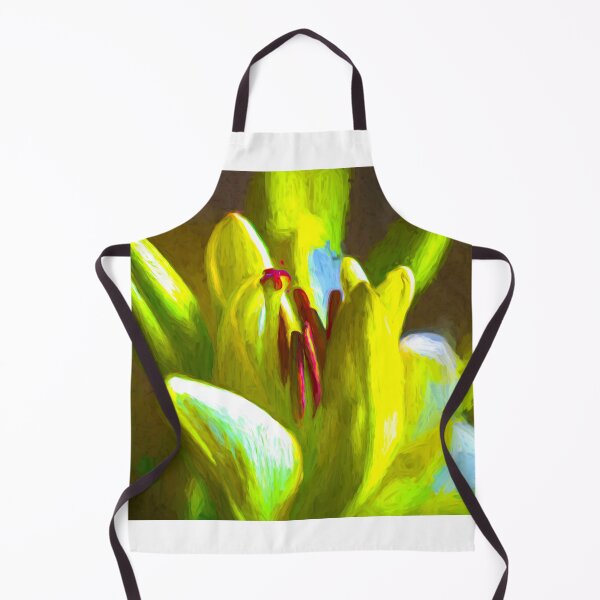 Item preview, Yellow Lily Painting designed and sold by Pravine Chester.