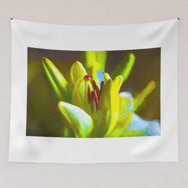 Item preview, Yellow Lily Painting designed and sold by Pravine Chester.