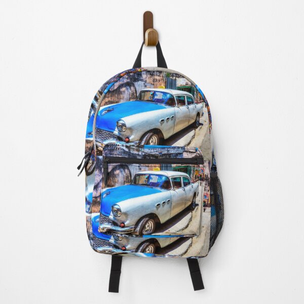 Item preview, Blue And White Car In Havana, Cuba designed and sold by Paul Thompson Photography.