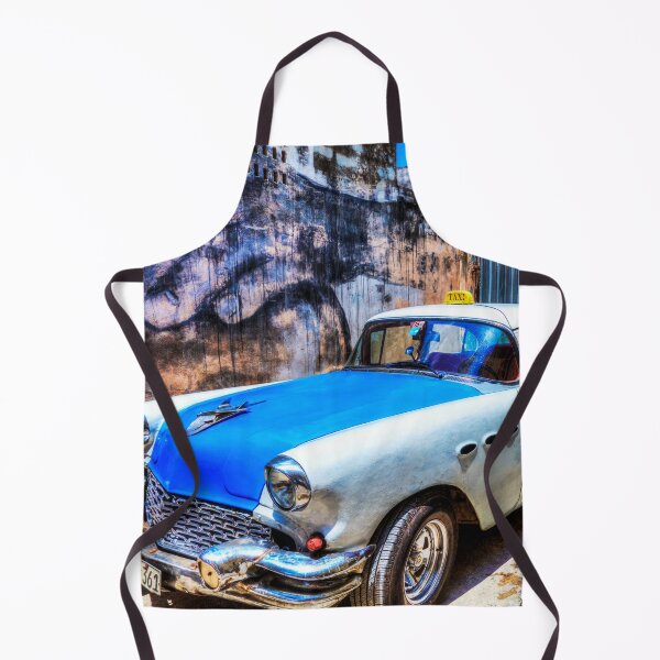 Item preview, Blue And White Car In Havana, Cuba designed and sold by Paul Thompson Photography.