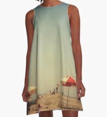 One Summer Day at the Beach A-Line Dress