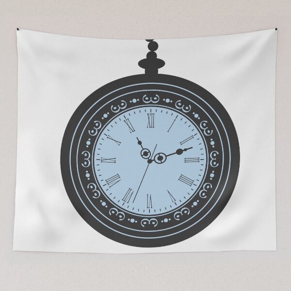 Item preview, Blue Pocketwatch designed and sold by patsyrosedesign.