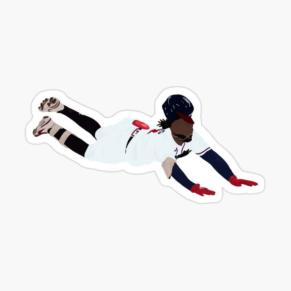 Ozzie Albies Diving Poster for Sale by tyromac27