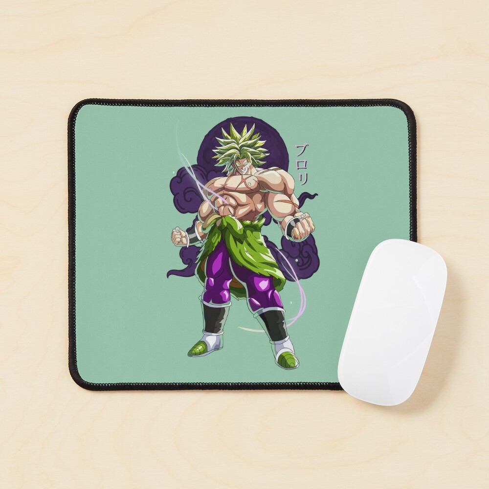 Mousepad Dragon Ball Broly Anime Saiyajin com apoio