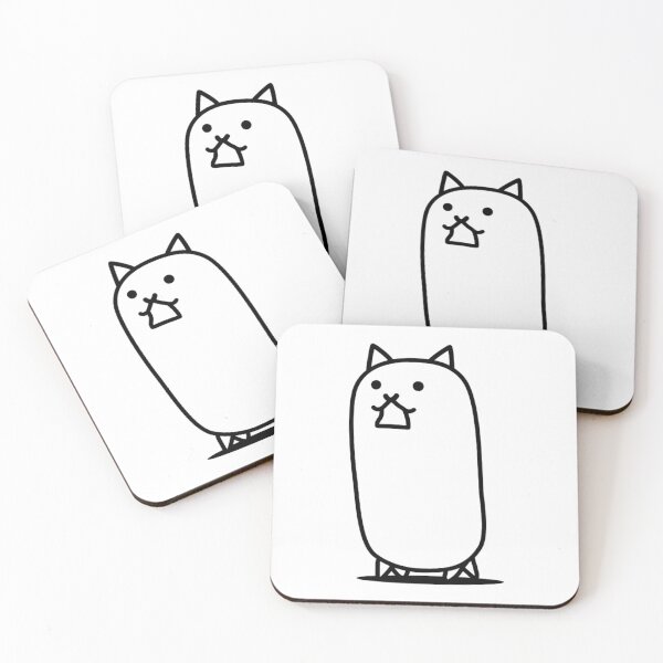 Item preview, Tank cat from battle cats  designed and sold by Puchi Evans.