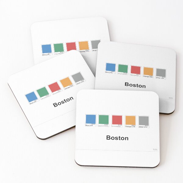 Item preview, Boston Metro Colors designed and sold by MartiRubio.