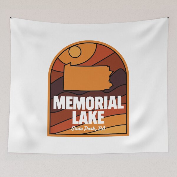 Item preview, Memorial Lake State Park Pennsylvania designed and sold by HalpinDesign.