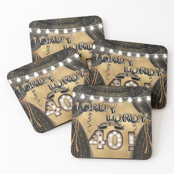 Item preview, Lordy Lordy Look Who's 40 Birthday Balloons designed and sold by ChicoryJunction.