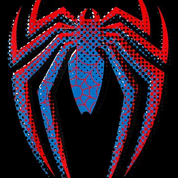 Artwork thumbnail, Spider Guy Dot Build Up Logo by BernieGiftsCo