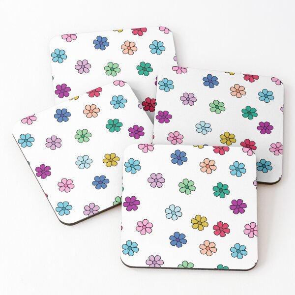 Item preview, Flower Pattern -  Rainbow  designed and sold by BullishGraphics.