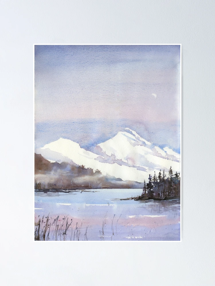 絵画 Winter Mountain 絵画 Winter Mountain il_1080xN.6189541494_fl2r.jpg