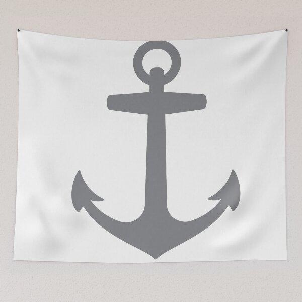 Item preview, Grey Anchor designed and sold by patsyrosedesign.