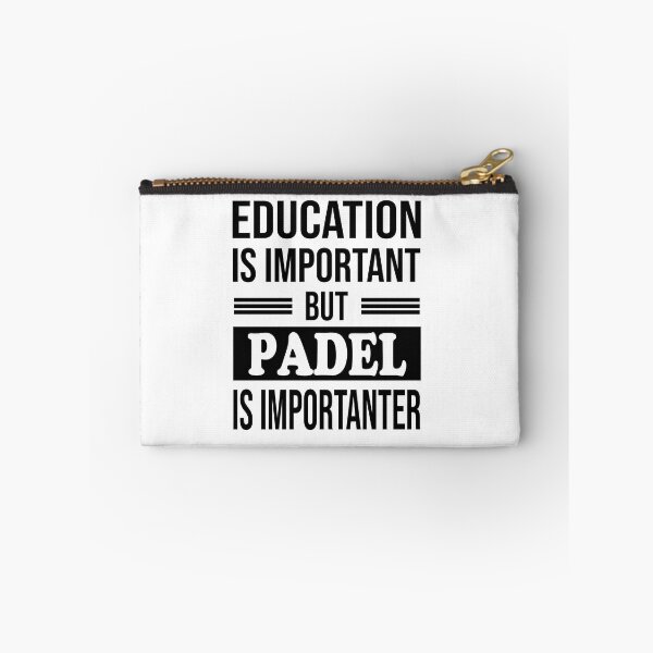 Item preview, Education Is Important But PADEL Is Importanter - Funny PADEL designed and sold by YukiShop.