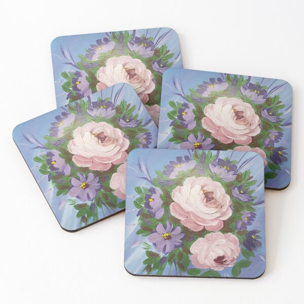Item preview, Roses Artwork Acrylic Painting designed and sold by Wildzhinga.