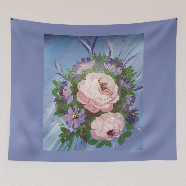 Item preview, Roses Artwork Acrylic Painting designed and sold by Wildzhinga.