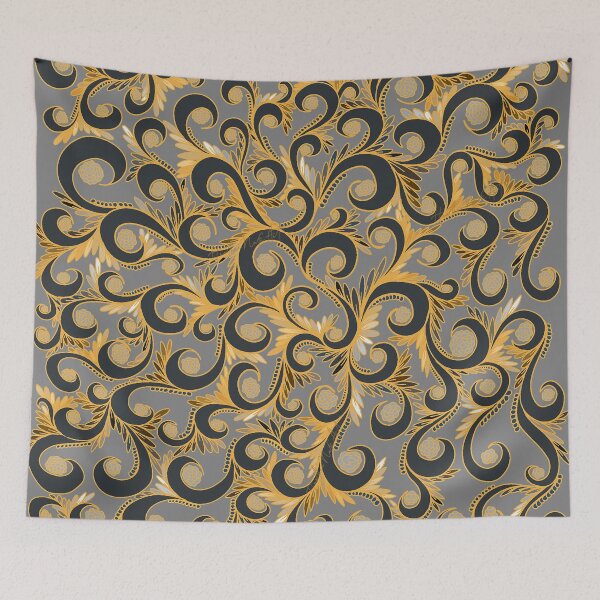 Item preview, Plant swirl doodle with Inspired Palette by Heather Nafe Art designed and sold by HeatherNafeArt.