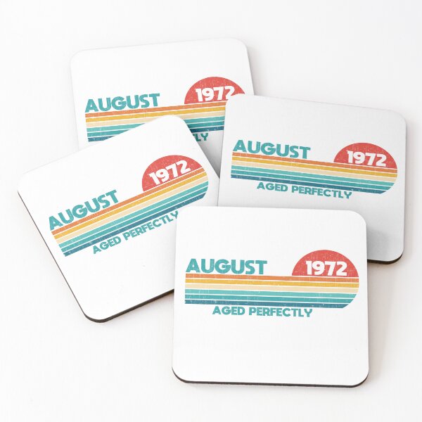 Item preview, August 1972 Sunset Vintage Retro 52nd Birthday Essential designed and sold by MajesticTree.