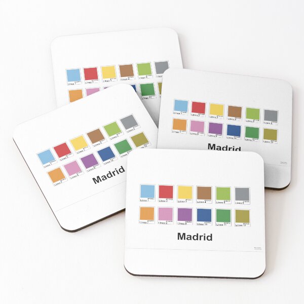 Item preview, Madrid Metro Colors designed and sold by MartiRubio.