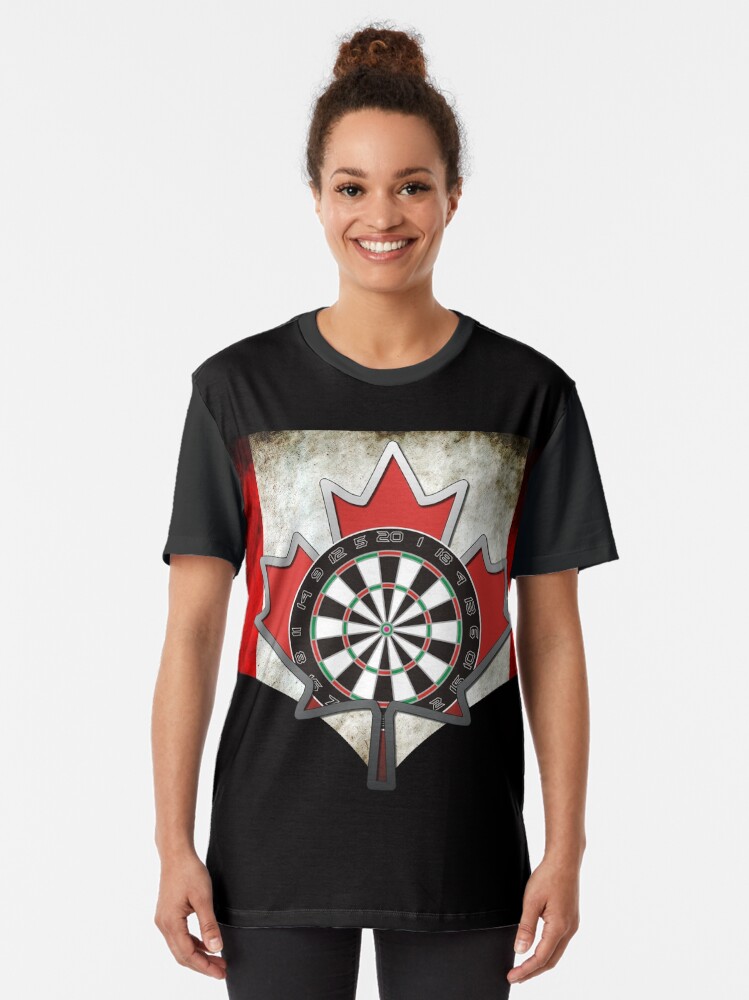 Alternate view of Darts Canada Graphic T-Shirt