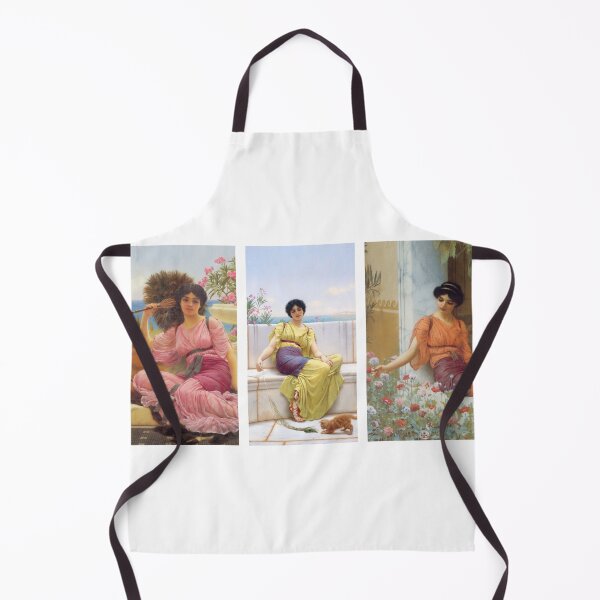 Item preview, John William Godward's works, Summer Flowers, 1903,Idleness, 1900,Flabellifera, 1905 designed and sold by TeeARTHY.