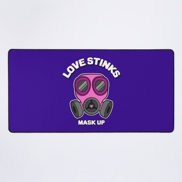 Item preview, Love Stinks - Mask Up designed and sold by Quirkdom.