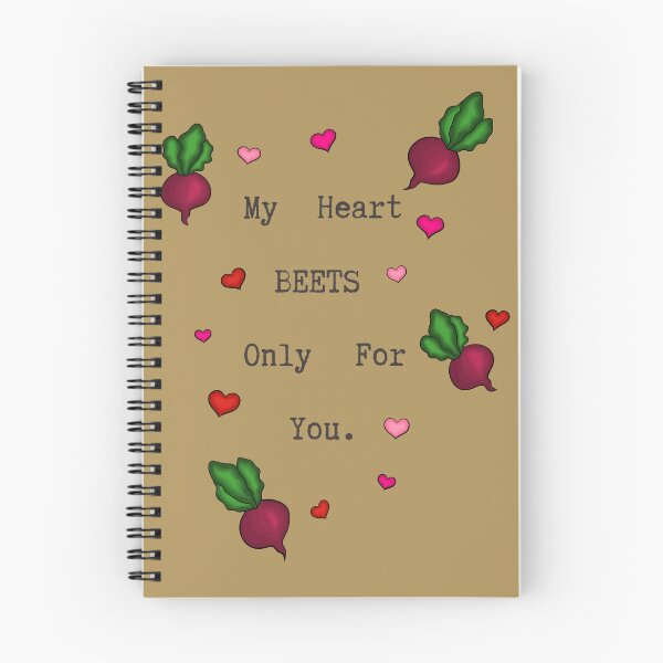 Item preview, My heart BEETS only for you  designed and sold by FeistyDesigns.