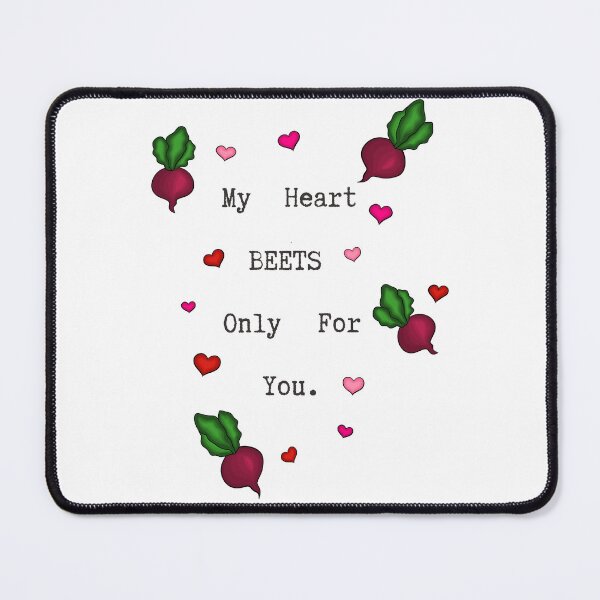 Item preview, My heart BEETS only for you designed and sold by FeistyDesigns.