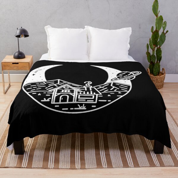 Item preview, White Night Minialist Art designed and sold by HybridoStore.