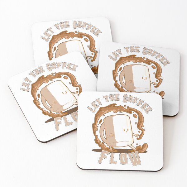 Item preview, Let the Coffee flow! designed and sold by GamerGeekMedia.
