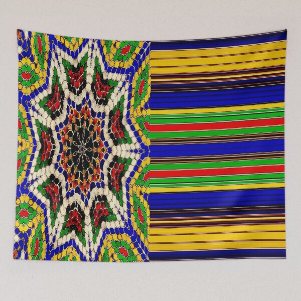 Item preview, FUNNY MODERN STAR ABSTRACT MOSAIC TRIBAL LINE PATTERNS. designed and sold by Ralek.