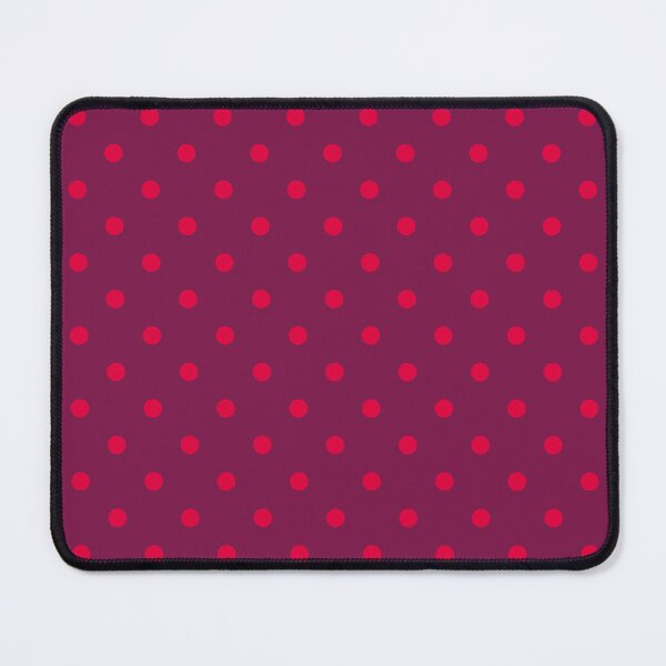 Item preview, Retro polka dots rockabilly red burgundy Valentine's designed and sold by Dana Du.