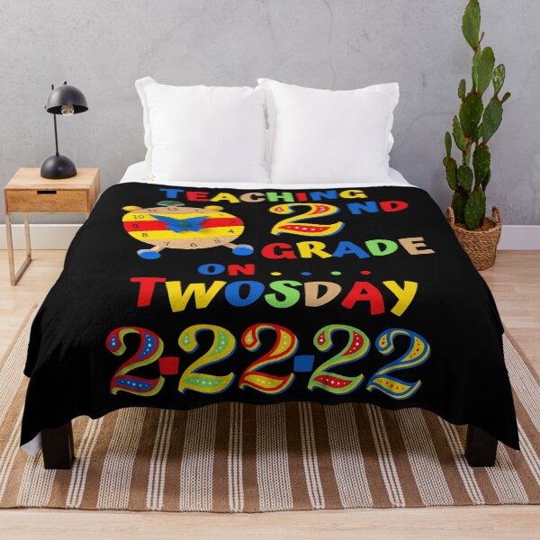 Item preview, Teaching 2nd Grade On Twosday 2 22 22 designed and sold by WanderTravels.