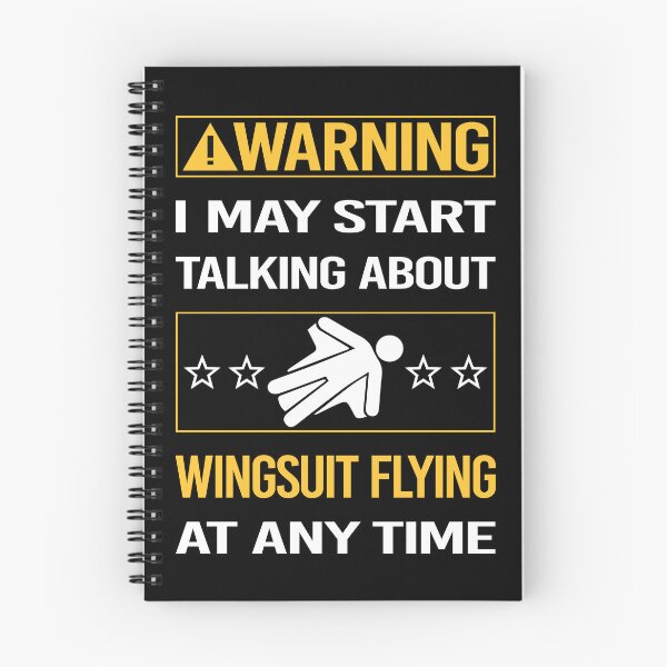 Item preview, Funny Warning Wingsuit Flying Wingsuiting designed and sold by FulviaContreras.