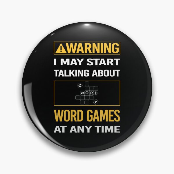Item preview, Funny Warning Word Games designed and sold by FulviaContreras.